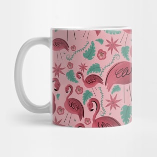 Flamazing day flamingo pattern Mug